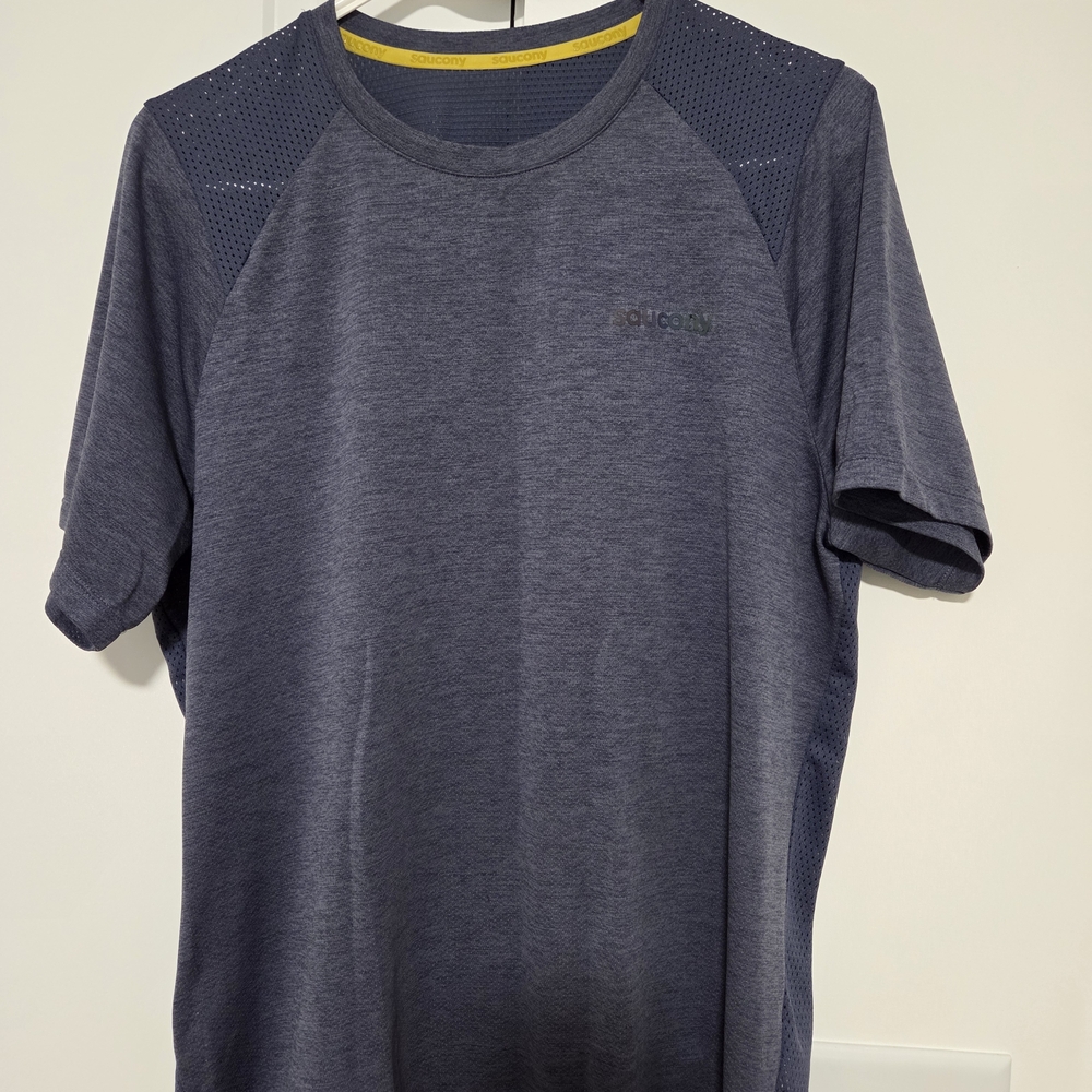 Saucony Blue Athletic Shirt